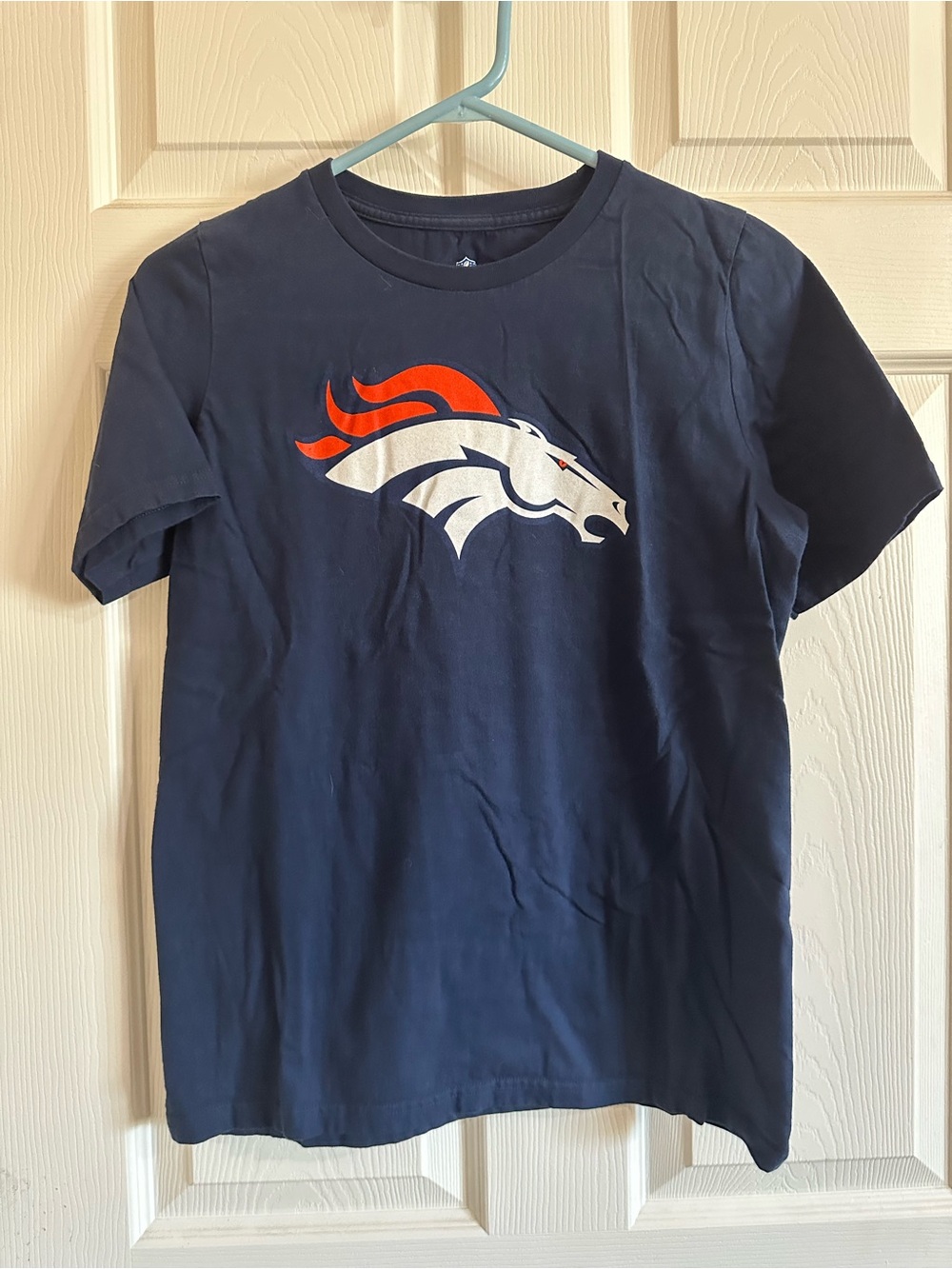Denver Broncos NFL Youth Navy Blue Logo T-Shirt
